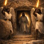 Jesus with his Archangels coming back